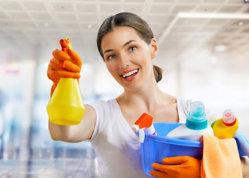 Terms and conditions document for a flat cleaning service in London