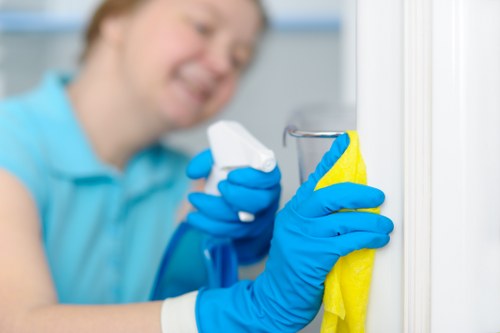 Local window cleaning service for a London apartment building