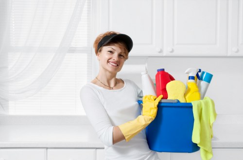 Oven cleaning for a London property with busy household use