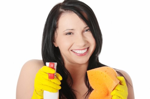Careful cleaning of a decorative rug in London