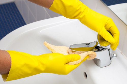 Deep cleaning service for a London home with floors, surfaces, and fittings